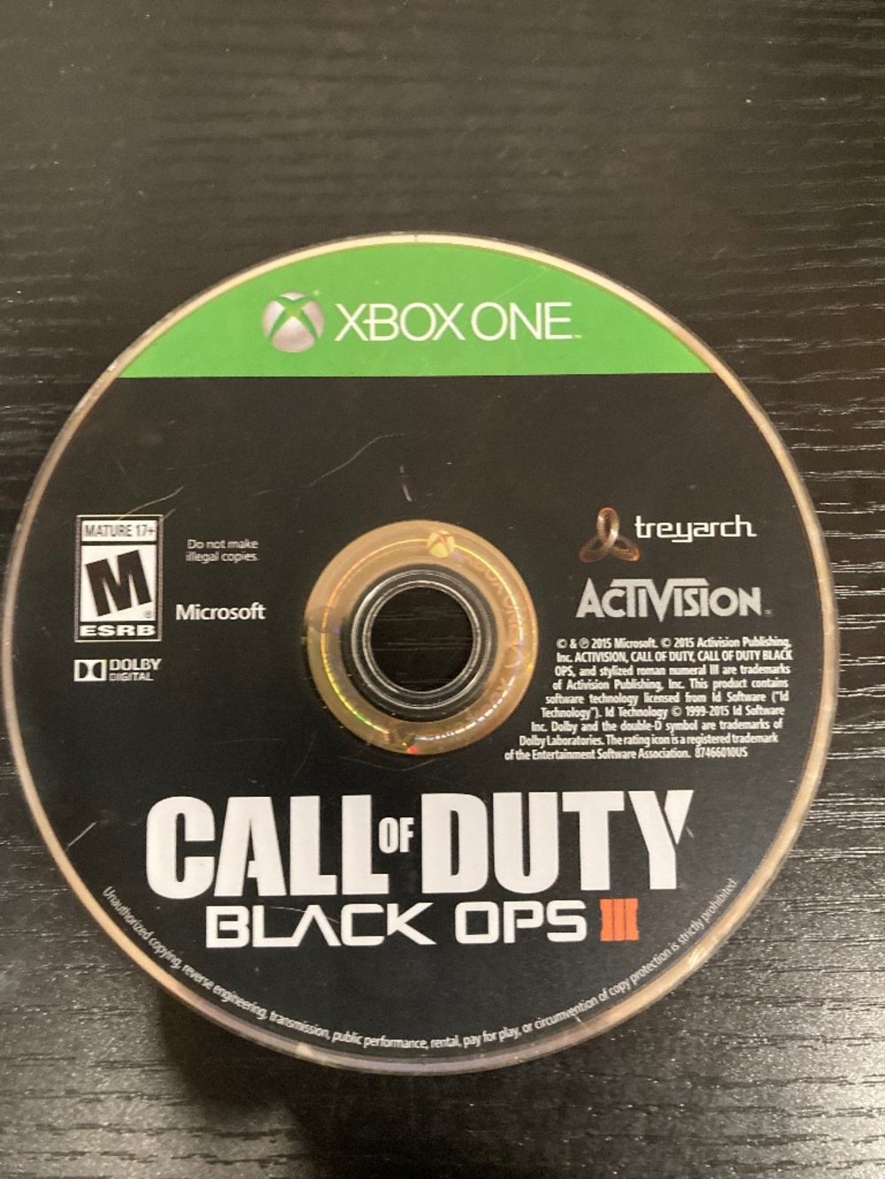 Call of Duty: Black Ops 3 Xbox One (Disc Only)